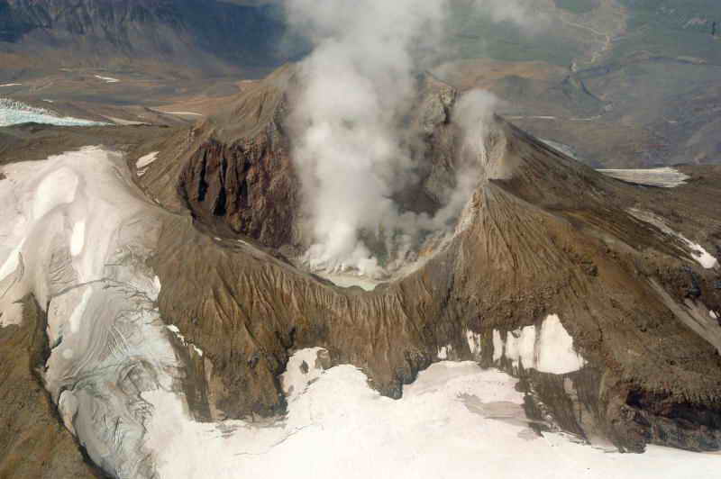 Вулкан горы Катмаи